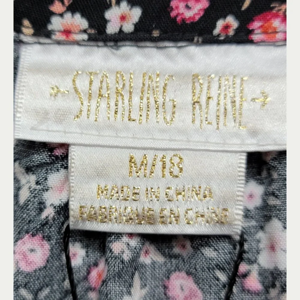 NWT City Chic STARLING REINE Sofia Hi Lo Boho Dress 18